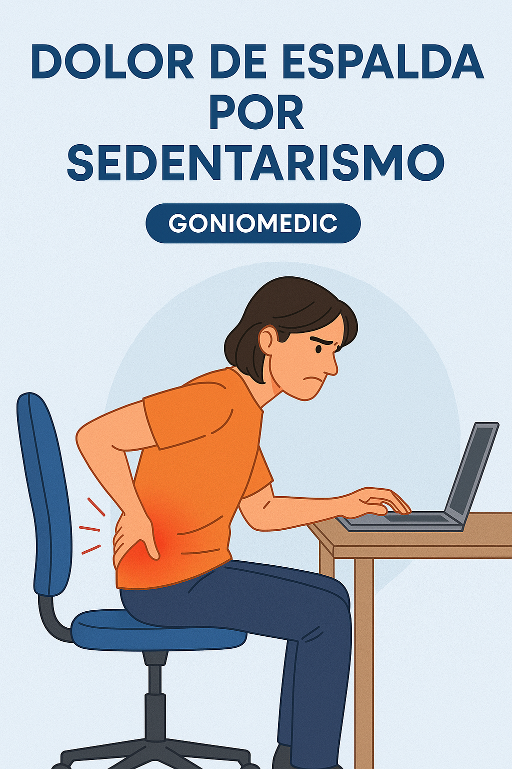 Dolor de espalda sedentarismo