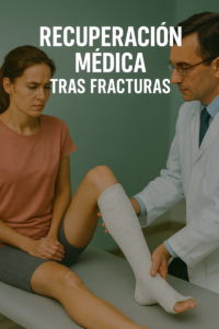 Recuperación médica tras fractura