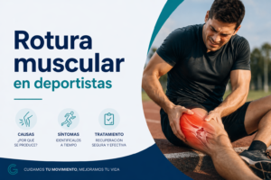 Rotura muscular en deportistas