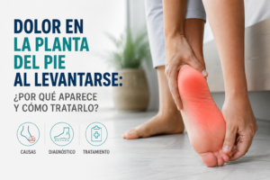 Dolor en la planta del pie al levantarse