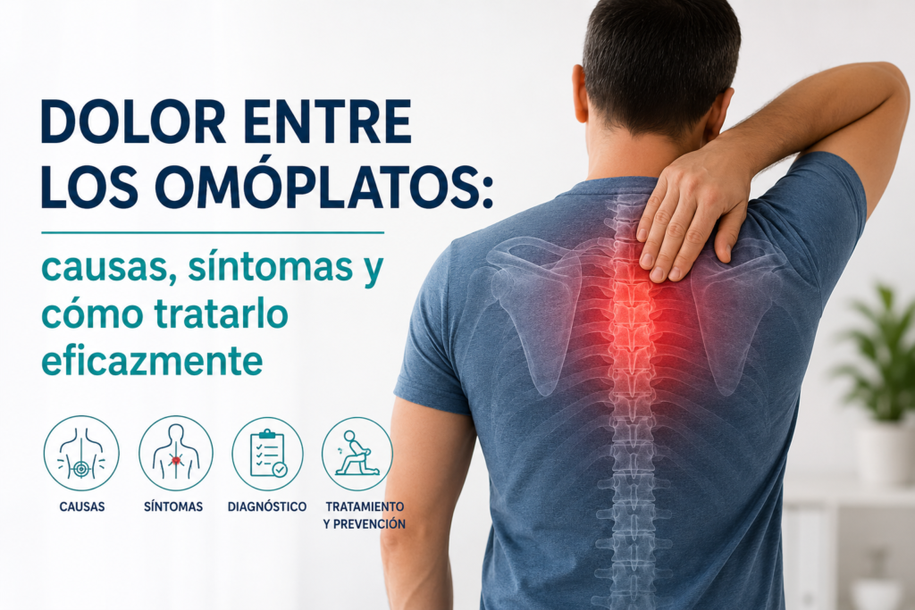 Dolor entre omóplatos